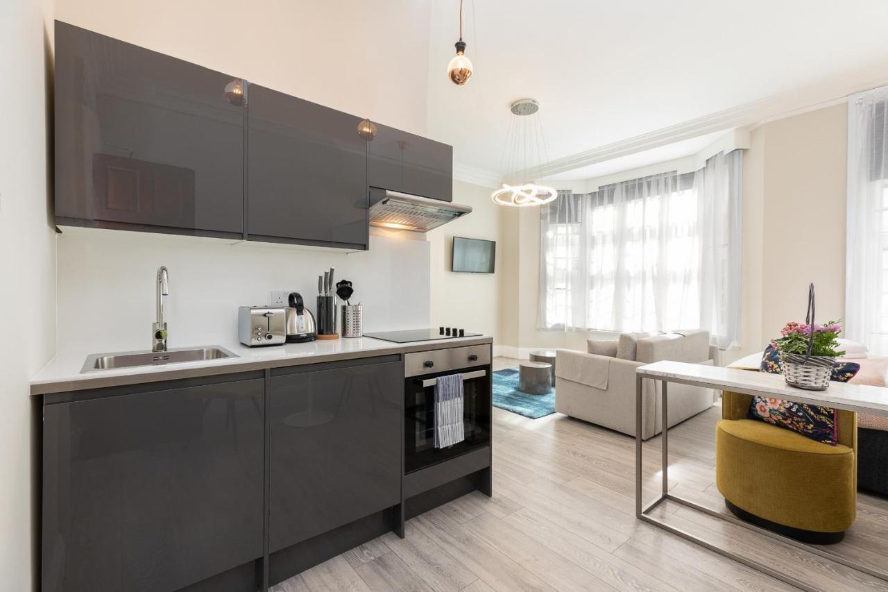 Air Conditioned Apt High St Kensington London Exterior foto